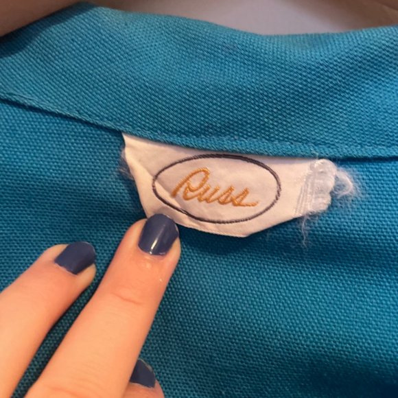 Vintage 60s Blue Jacket Small - Picture 3 of 3